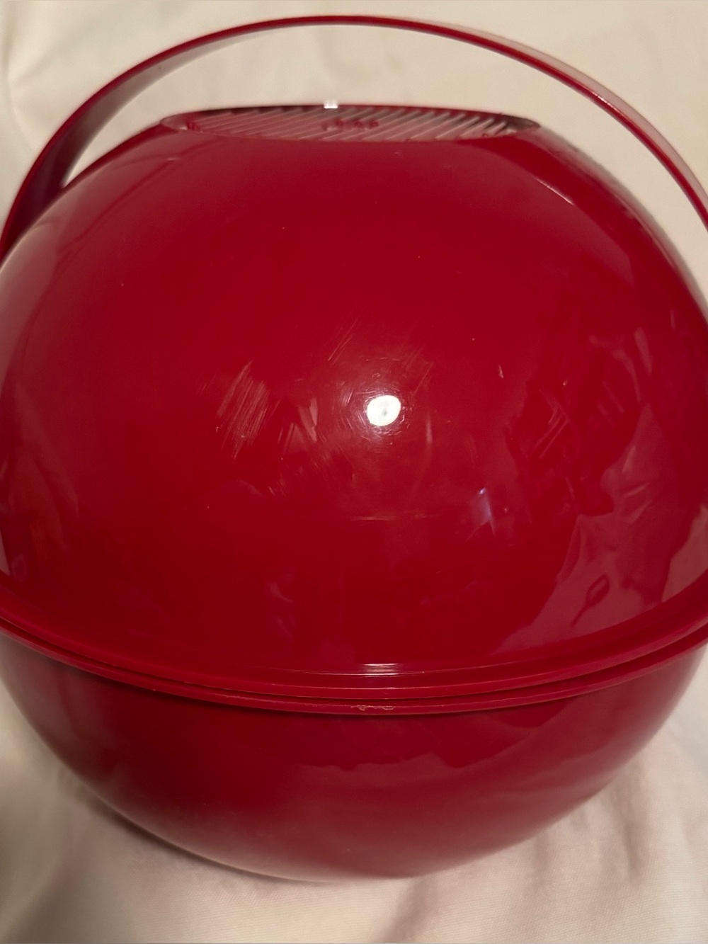 Vintage Red Ball Picnic Set - Fratelli Guzzini - Italy - 1970’s